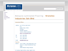 Tablet Screenshot of malaysialaminatefloor.kronoloc.com